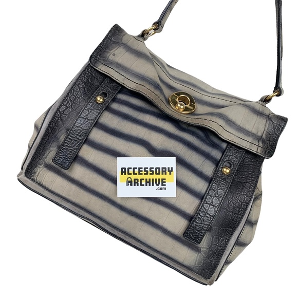 YSL Muse Two Crocodile Satchel Bag - Picture 3 of 16